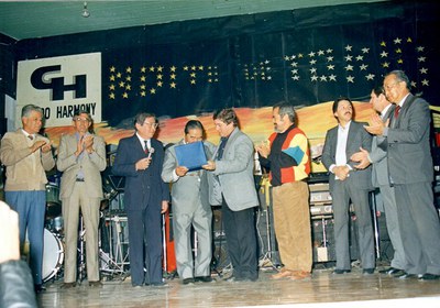 Felipe Elias Miguel, Domingos Alcalde, Sasazaki, Hideharu Okagawa e Abelardo Camarinha.jpg