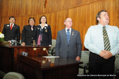 Ricardo Komatsu, Yoshio Takaoka, Márcia Altafim, Hélio Henrique e Líbanio Victo Nunes de Oliveira.JPG