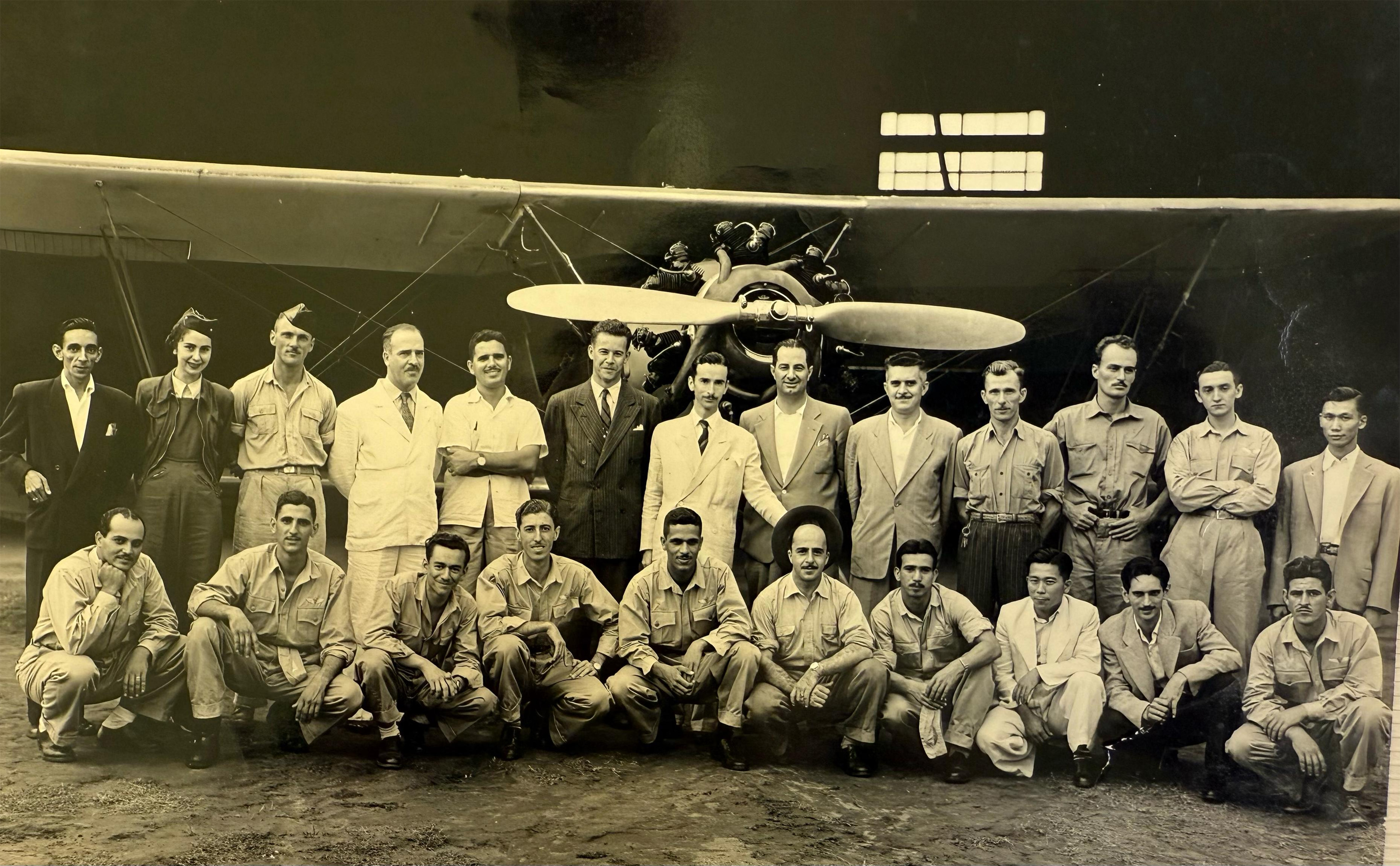 Hangar do Aeroclube de Marília