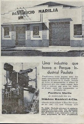 artigo de revista sobre Irmãos Raineri