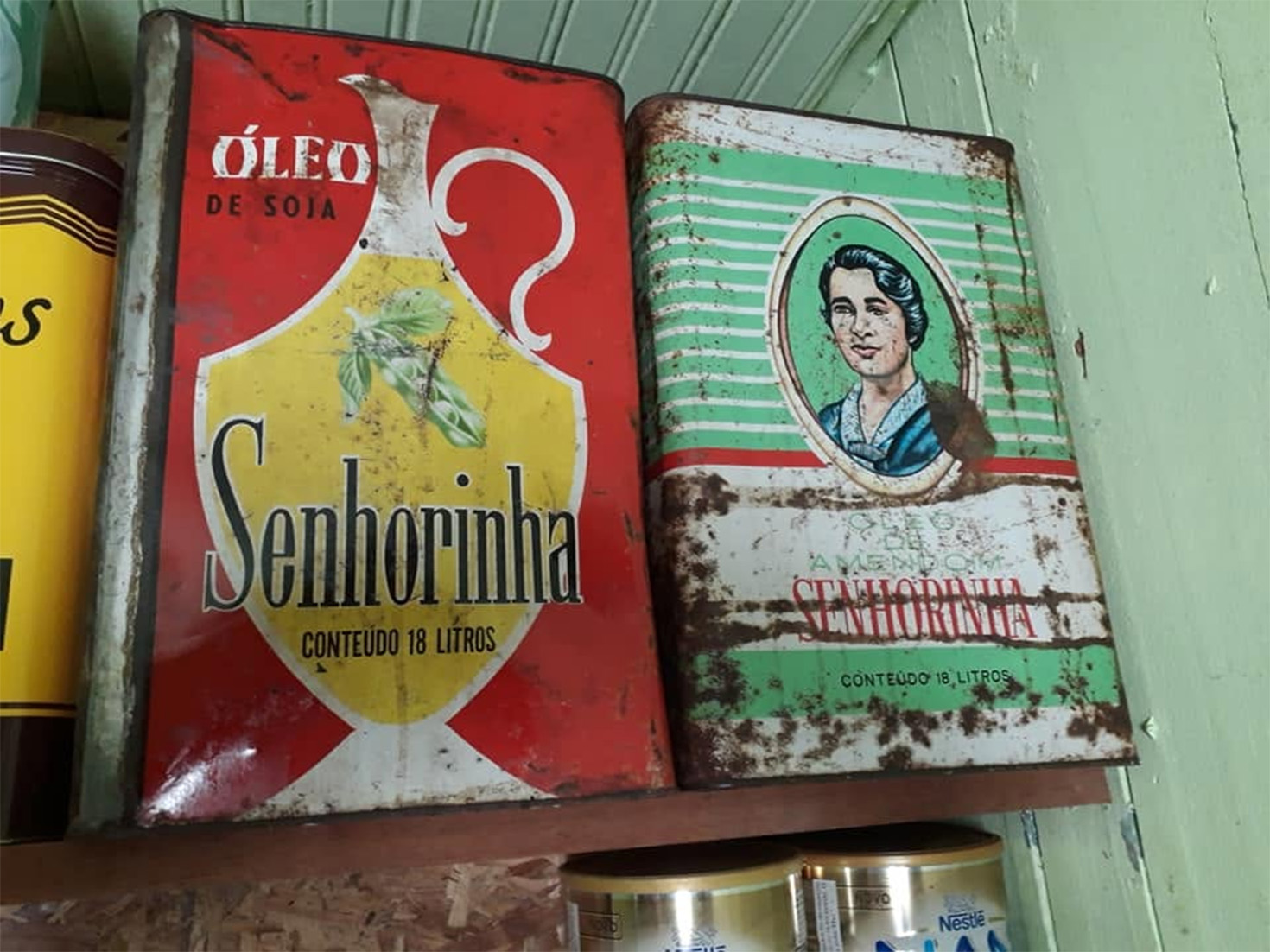 Embalagens óleo Senhorinha
