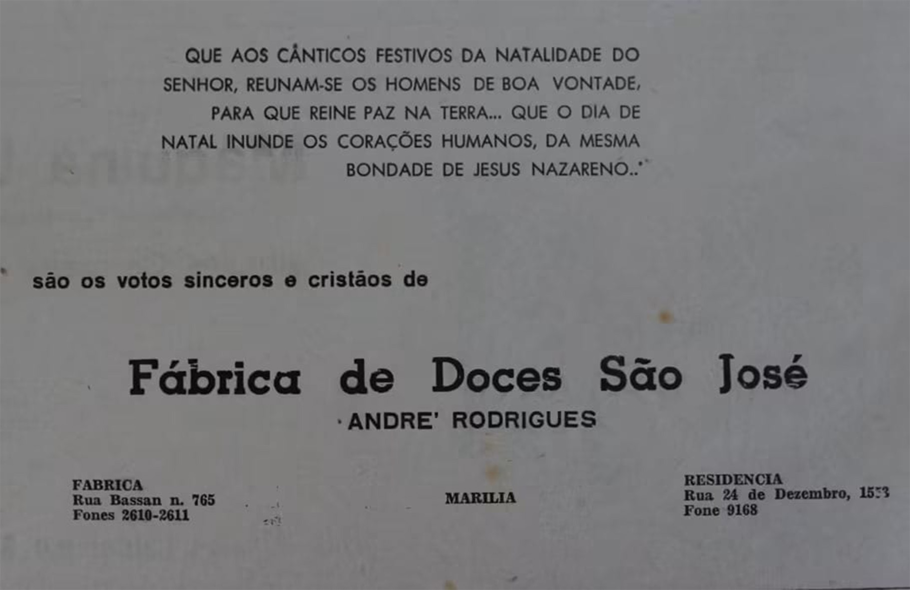 Fábrica de Doces São José