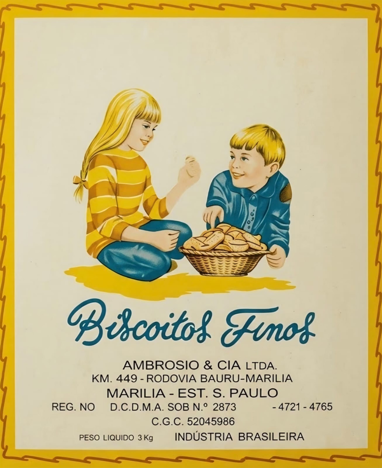 Rótulo Biscoito Xereta
