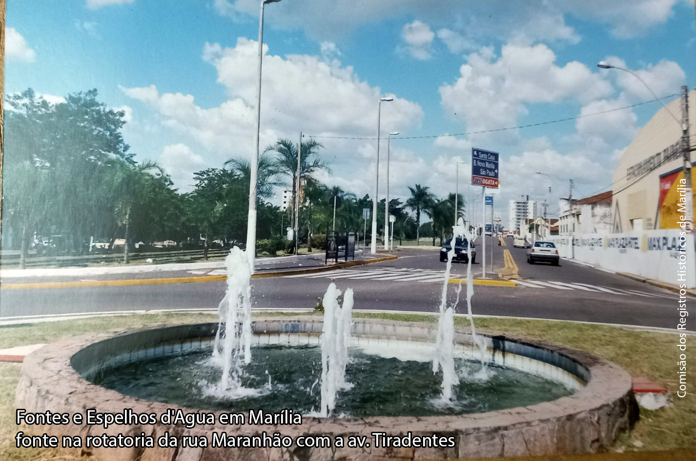 Fonte Rotatória da rua Maranhão