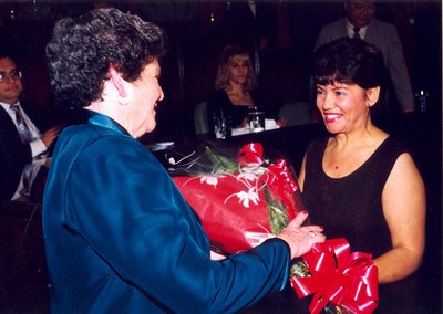 Rosa Modelli e Cleuza Pontes