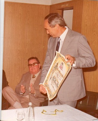 Rubens Travitzky e Hans Halbe 