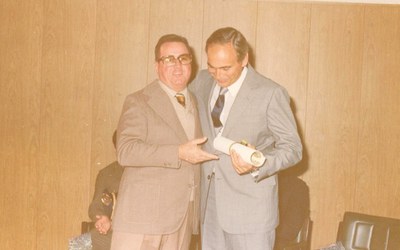 Rubens Travitzky e Hans Halbe