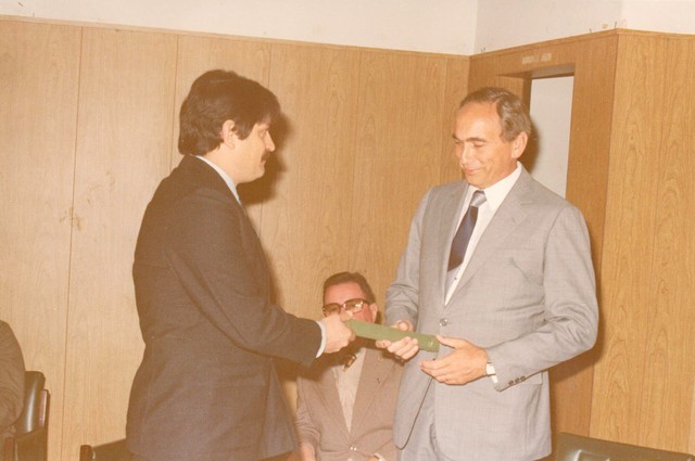 Rubens Travtzky e Hans Halbe