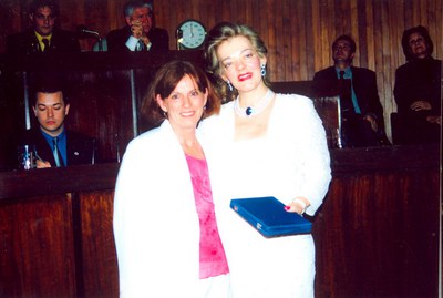 Conceição Aparecida Dias e Silvia Acetose