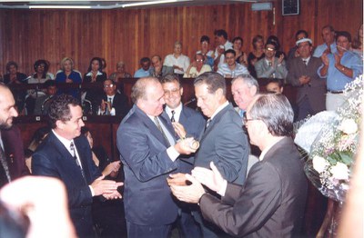Sidney Gobetti de Souza, Benedito Donizete Alves, Herval Rosa Seabra e Carlos Coercio (Guru)