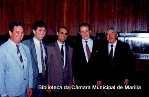 Pedro Gelsi, Marcos Rezende, Sushi Khaul e Hilário Maldonado