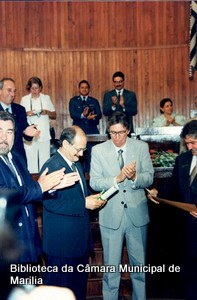 Agenor Perinetti, José Roberto Pereira da Silva, Adilson Bassalho, João Móre e Mario Bulgarelli