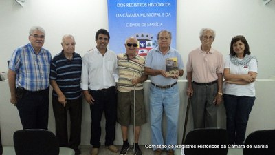 Comissão Org. dos Registros Históricos com Gilberto Casadei de Baptista - 28-11-2014.JPG