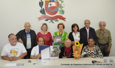 Comissão Org. dos Registros Históricos com Rosa Toledo César - 29-08-2014.JPG