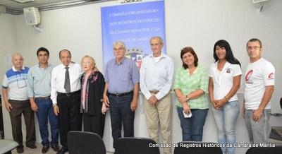 Comissão Org. dos Registros Históricos com  Wilson Novaes Matos - 14-11-2014.JPG