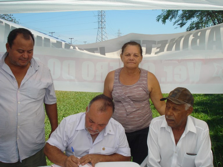 Cícero do Ceasa faz balanço de visita ao Santa Antonieta