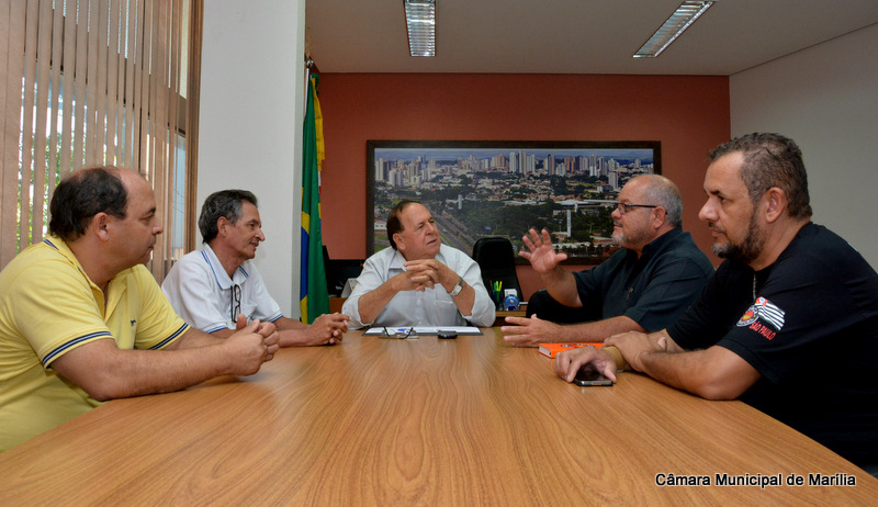 Sindicalistas se reúnem com presidente Herval e pedem intermediação em questões do transporte