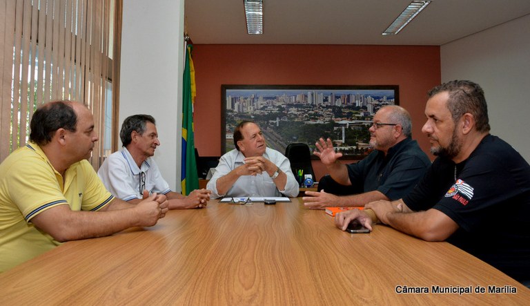 Sindicalistas se reúnem com presidente Herval e pedem intermediação em questões do transporte