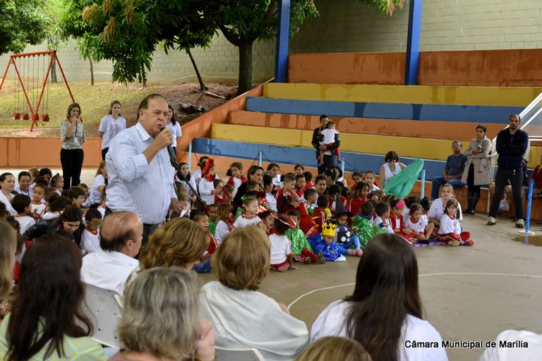 Presidente Herval Rosa Seabra ressalta ampliação e reforma da Emei Roda Pião