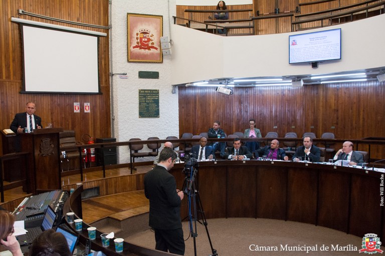Sessão Extraordinária discute cinco projetos da prefeitura nesta quinta-feira