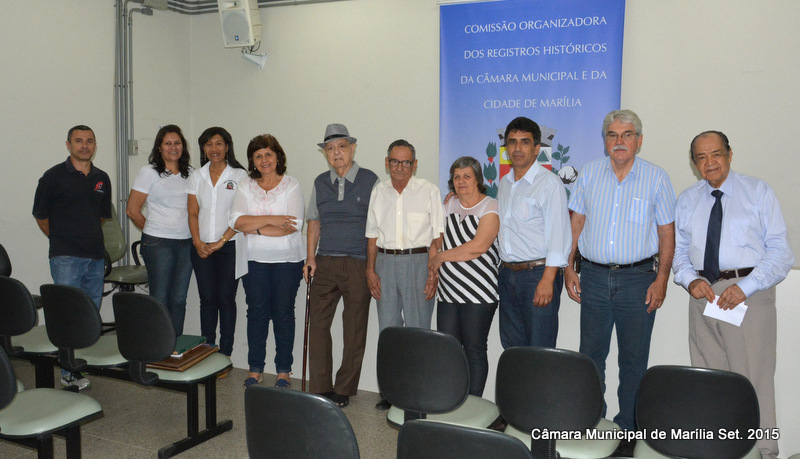 Comissão dos Registros Históricos da Câmara de Marília grava depoimento de mecânico mariliense