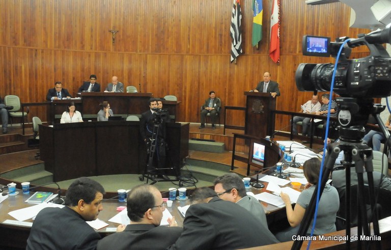Pauta da Sessão Ordinária do dia