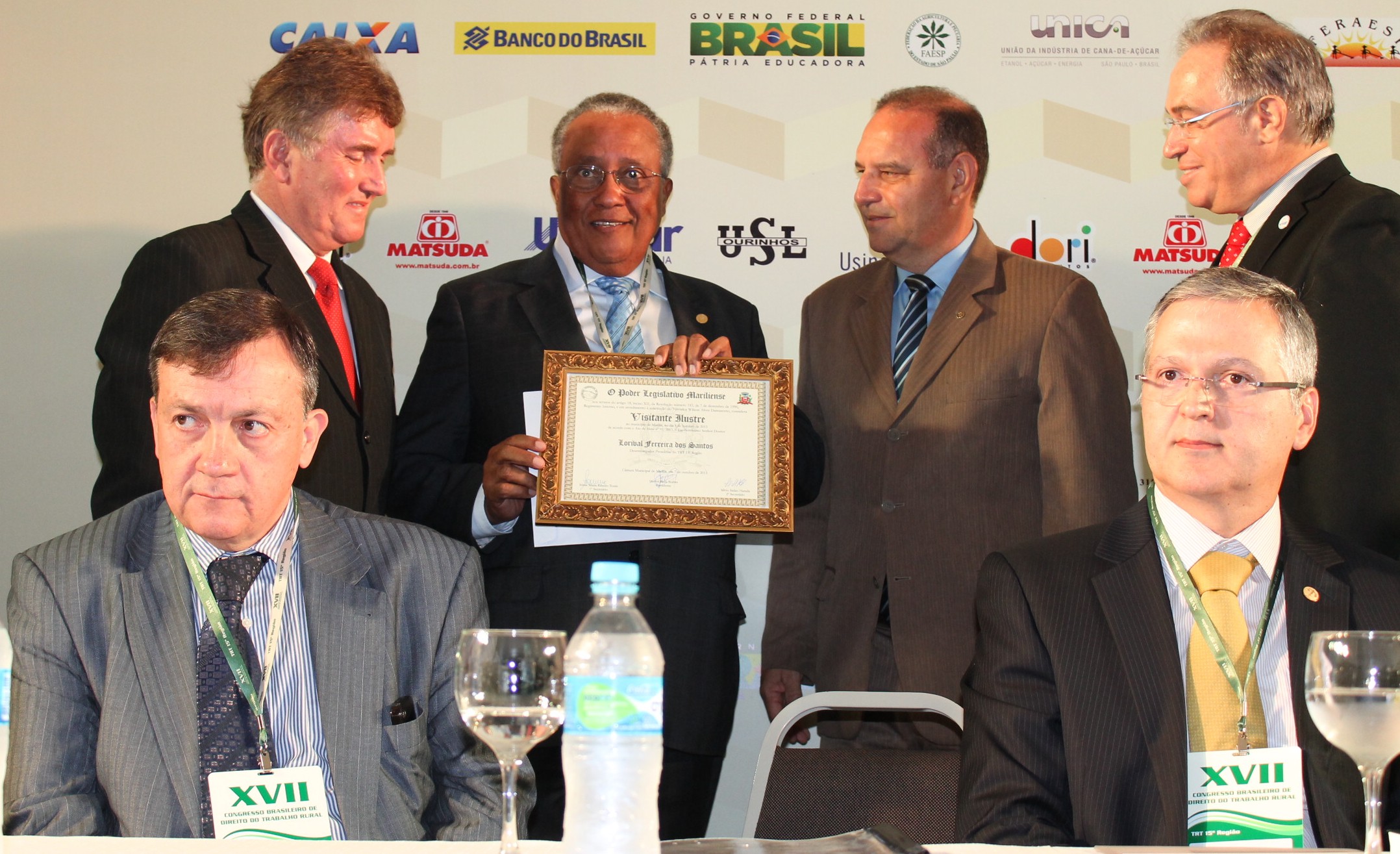 Câmara de Marília participa da abertura do XVII Congresso de Direito do Trabalho Rural