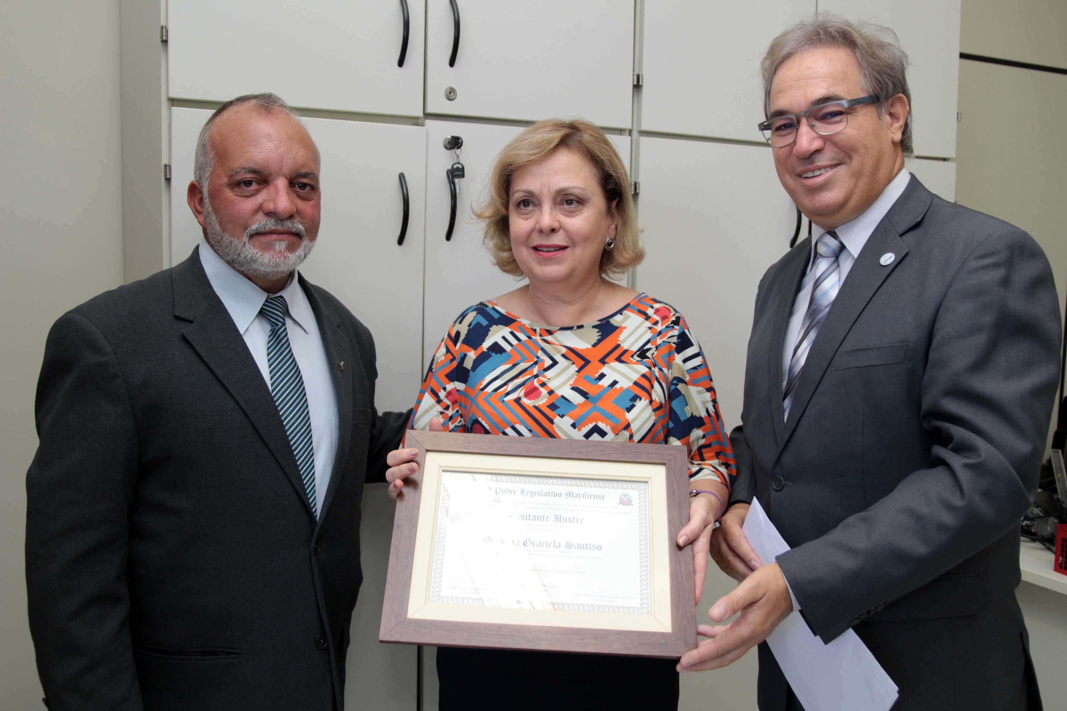 Cícero da Silva representa a Câmara em homenagem à desembargadora do TRF