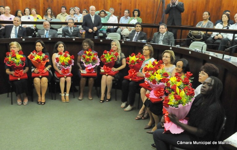 Câmara prestou homenagens às mulheres