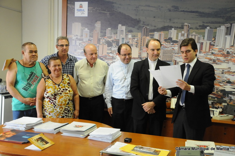 Câmara apoia regularização de área da igreja Santa Rita de Cássia