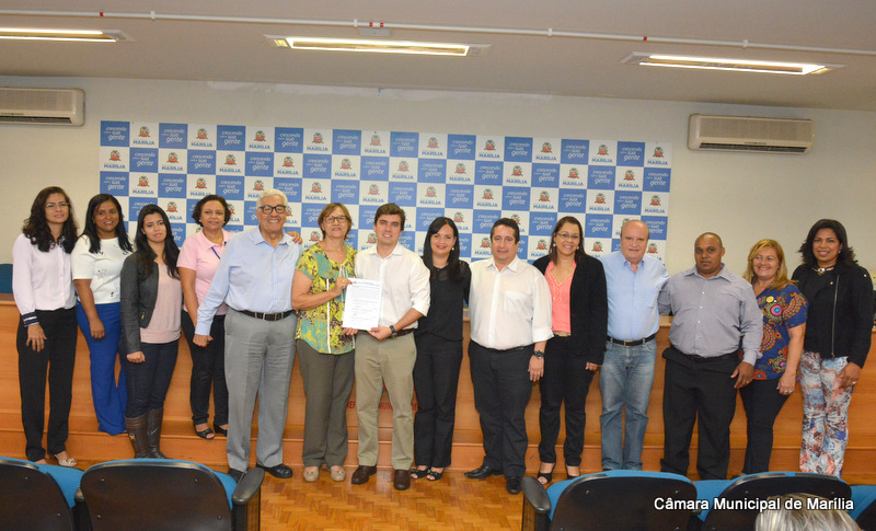 Poder Legislativo participa da posse dos novos conselheiros tutelares da cidade de Marília