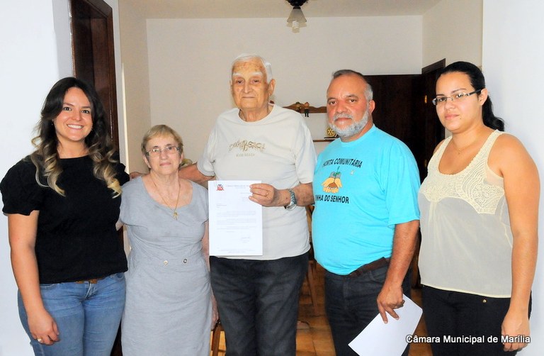 Giuseppe Italiano será homenageado pela Câmara Municipal 