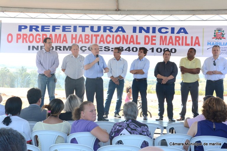 Em lançamento na zona sul, vereadores destacam alcance do programa habitacional.