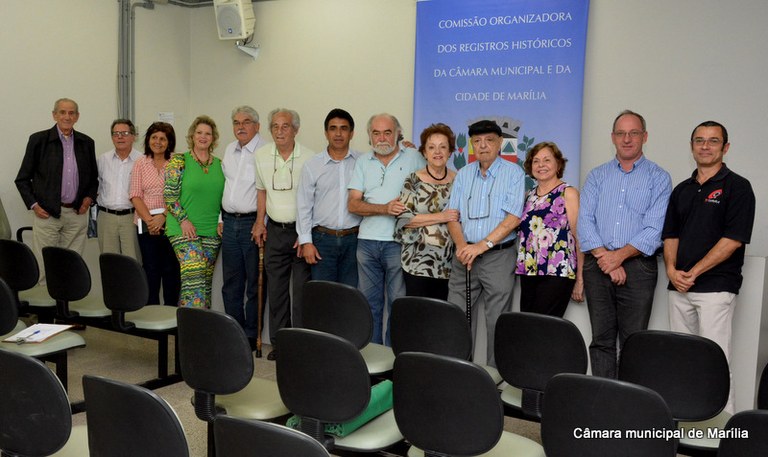 Vereador Capacete conduz mais uma entrevista  do projeto de preservação da memória de Marília