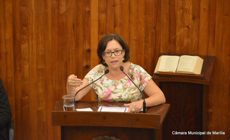Sônia Tonin quer saber em qual estágio está  a obra da Barragem do Ribeirão dos Índios