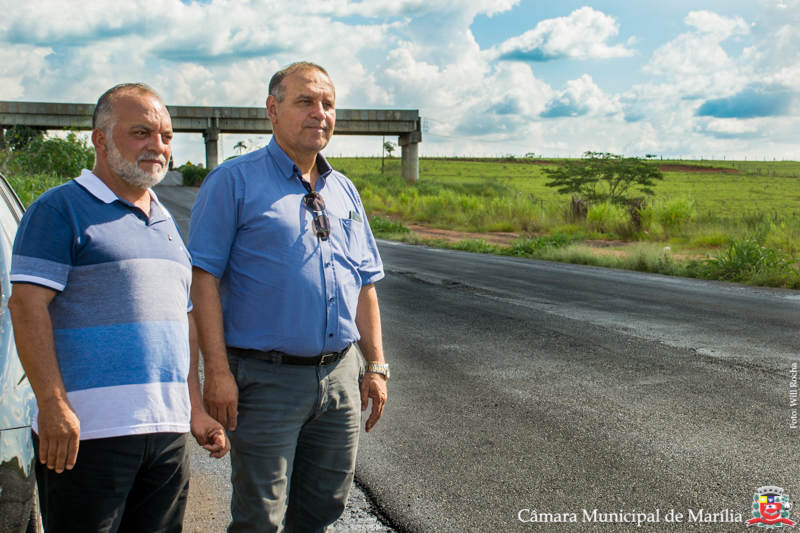 Presidente da Câmara ressalta a retomada  das obras de recuperação da rodovia SP-333