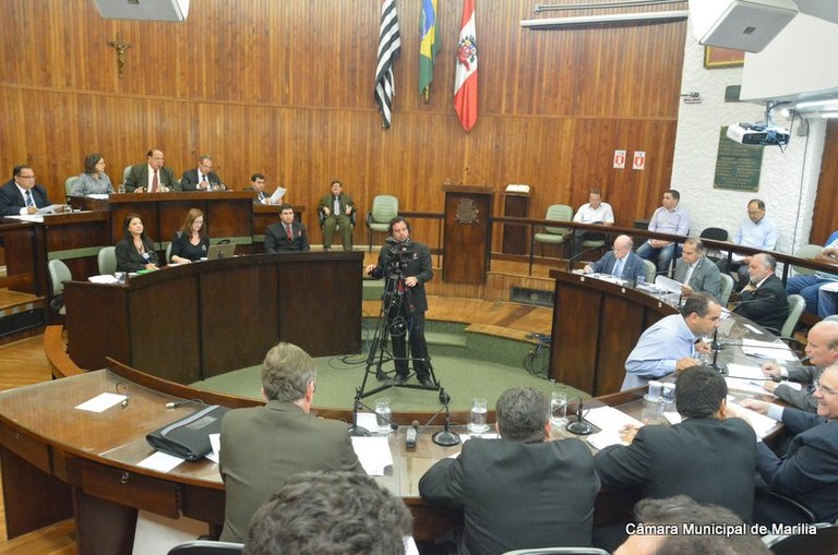 Câmara de Marília realiza sessão na 2ª-feira e ordem do dia é composta por 7 projetos