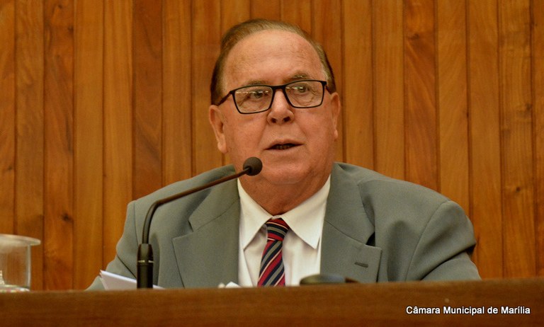 Presidente Herval Rosa Seabra defende a  criação da I Semana Literária de Marília