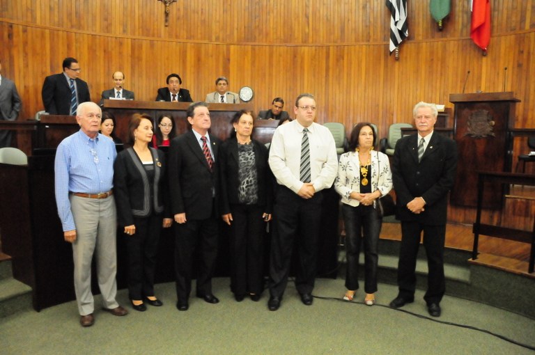 Câmara homenageia presidentes do Lions Club