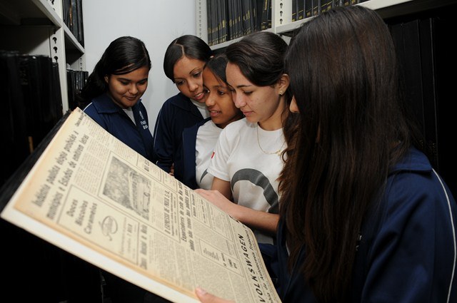 Estudantes da Fundação Bradesco visitam Câmara