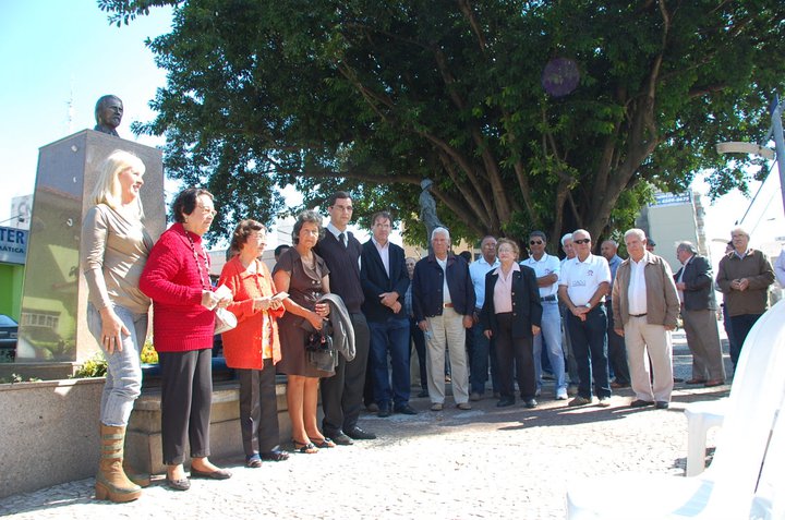 Inauguração do Monumento aos pioneiros do município