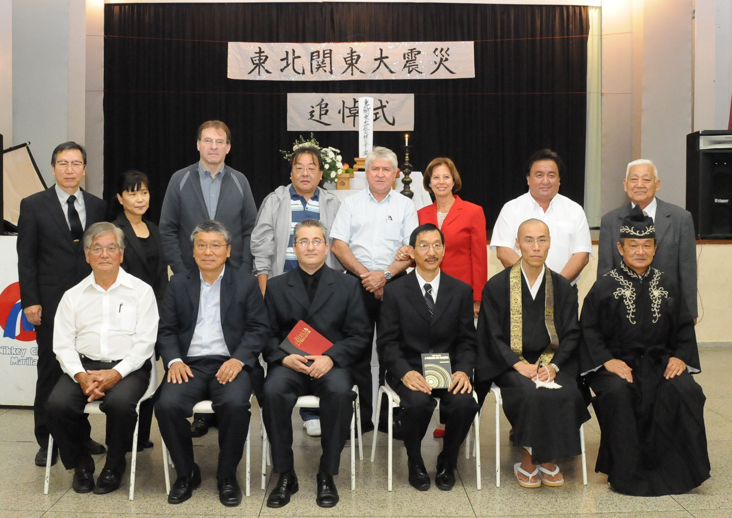 Yoshio Takaoka participa de Culto Ecumênico em memória às vítimas no Japão