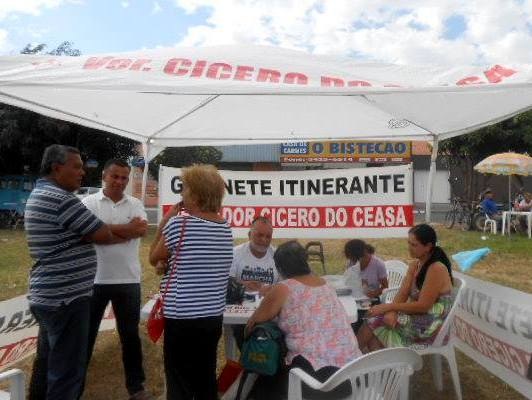 Vereador Cícero do Ceasa volta ao Santa Antonieta com o Gabinete Itinerante