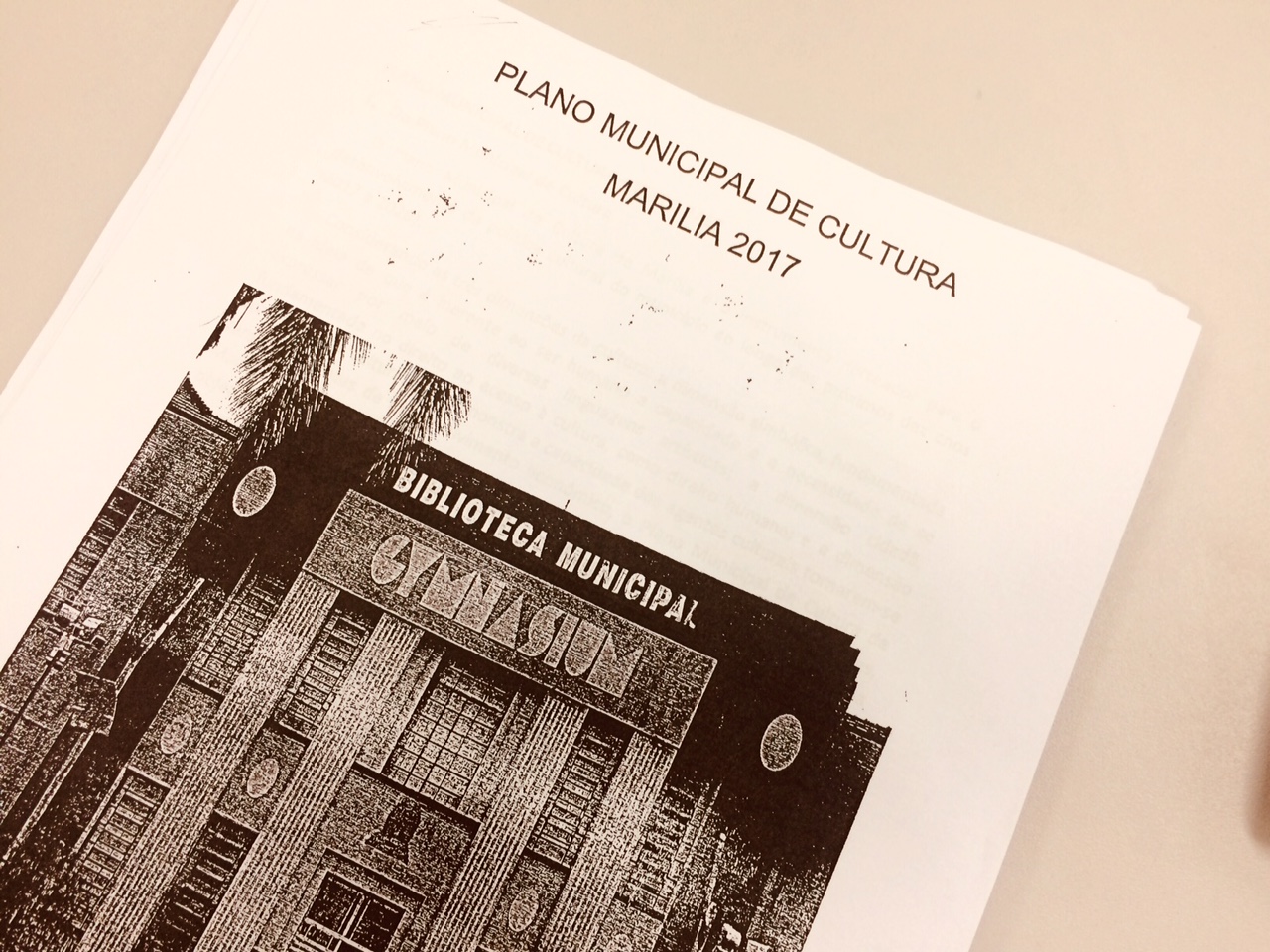 Plano Municipal de Cultura deverá ser votado na Sessão Ordinária do dia 2 de outubro