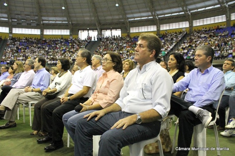 Câmara de Marília participa de solenidade do Pró-Vida com duas mil pessoas de todo o País