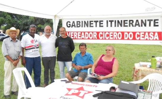 Gabinete Itinerante do Cícero do Ceasa é montado no Santa Antonieta