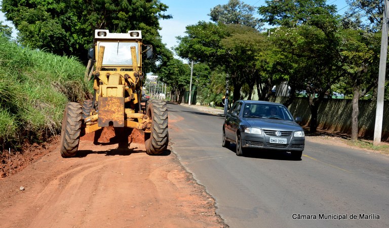 Após requerimento de José Menezes, município faz melhorias em frente ao cemitério das Orquídeas