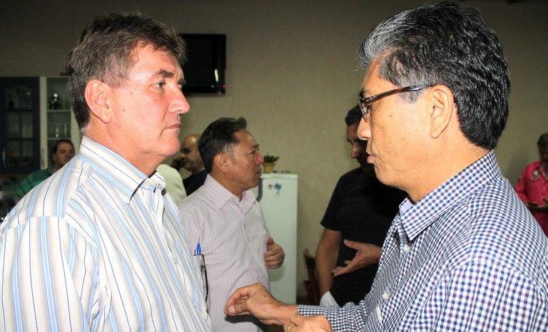 Marcos Rezende se encontra com presidente da Codasp e revindica obras do Melhor Caminho