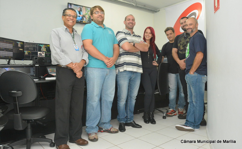 Equipe de canal legislativo de Bauru participa de treinamento em Marília e reforça integração da rede Astral