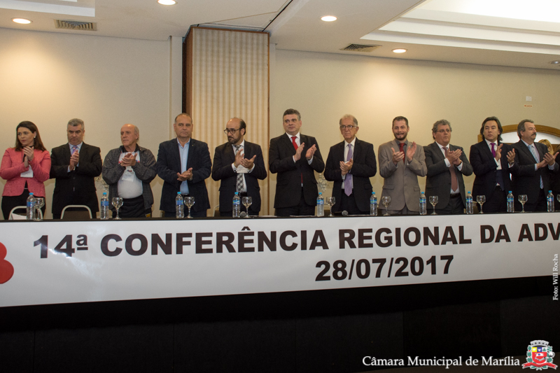 Câmara presta homenagem em Conferência dos Advogados